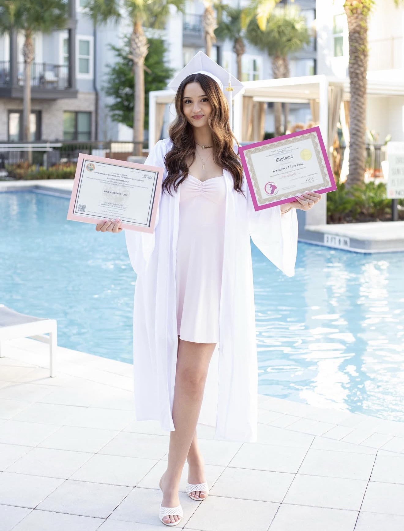 Kaydence Pina — licensed nail tech, Deltona FL